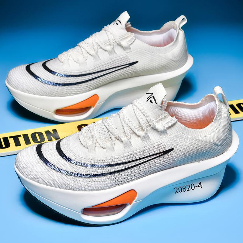 Large Size Student Air Cushion Running Shoes Men'S Outdoor Running Shoes Women'S Marathon Shoes Couple Sports Shoes