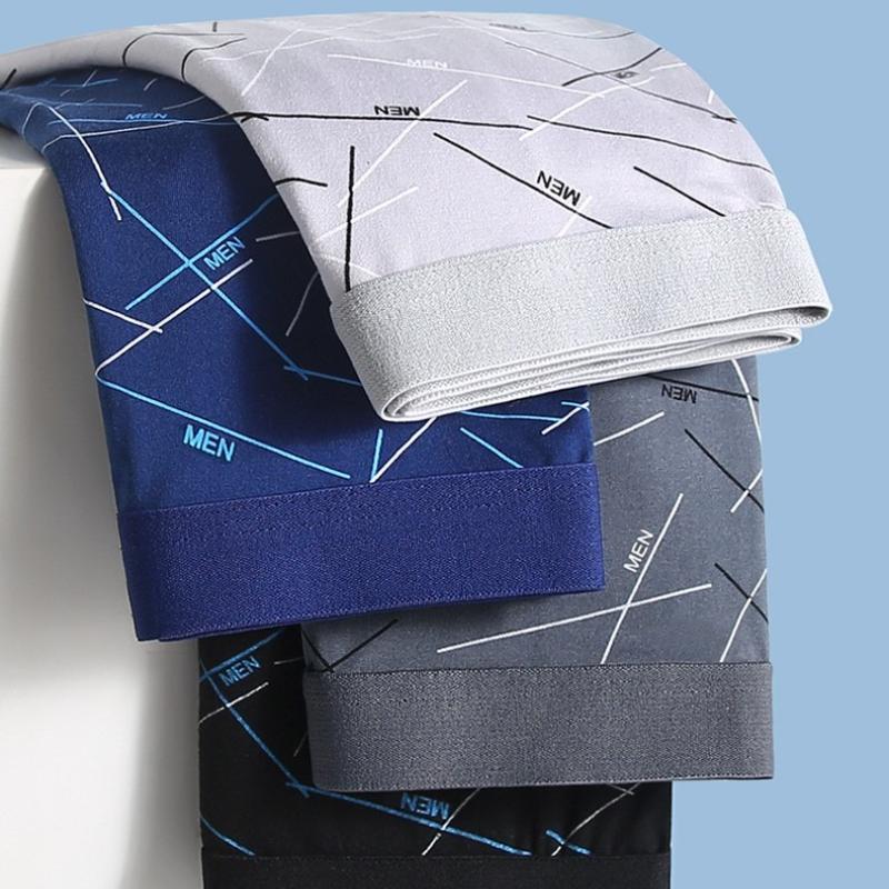 Men's Shorts Underwear Plus Size Underpants Breathable Sexy Panties Mesh Lingerie