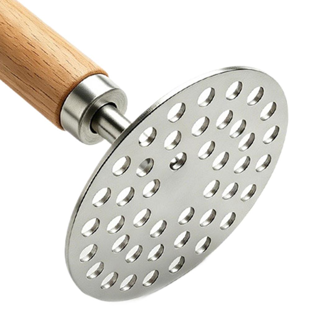 Potato Masher Stainless Steel Potato Ricer Kitchen Vegetable Masher With Non-Slip Handle Fruit Juicer Kitchen Gadgets 3