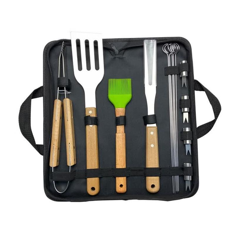Huoyanbing Stainless Steel Outdoor BBQ & Camping Tool Set