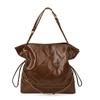 Large Capacity Womens Tote Bag With Rhombus Quilting Chain Strap PU Leather Shoulder Crossbody Daily Streetwear