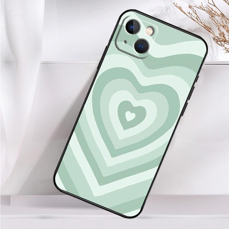 Colorful Heart Circle Love Shockproof Case For iPhone 17 16 15 14 11 Pro Max Plus 12 13 Mini 16e 17 Air Phone Cover
