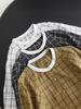 Women's Plaid Cotton Long-Sleeve Top - Slimming & Age-Reducing, Spring/Autumn Collection 2026
