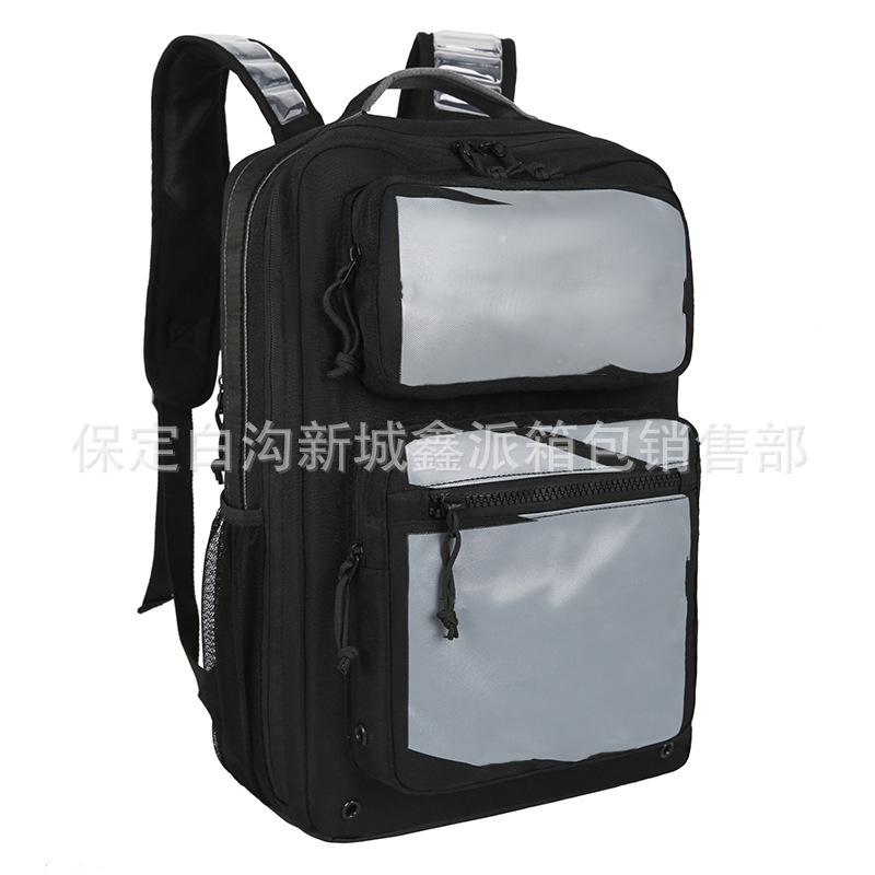 Air cushion backpack large capacity backpack daily student schoolbag nylon travel backpack