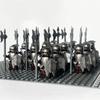13 Pcs Demon World Noldor Elf Soldier Minifigures, Building Blocks Army Set with Spear Crossbow Axe, Educational Bricks Kid Toys