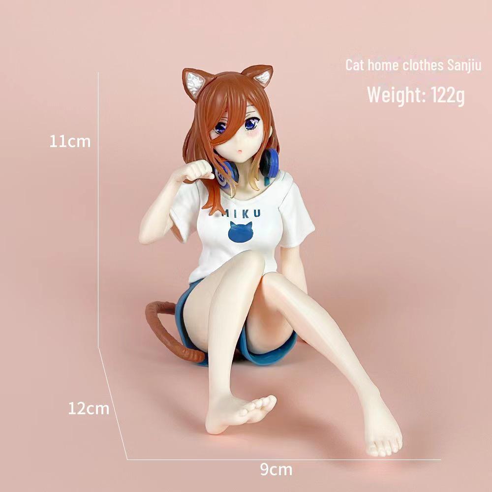 

«Квинтэссенция цветочных аниме-фигурок»: Украшения Накано Нино и Мику