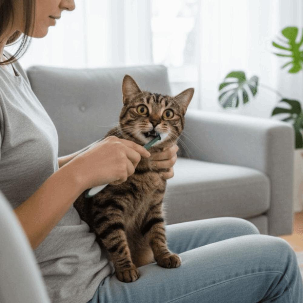 2pcs 360 Degree Cleaning Dog Toothbrush Bite Resistant Soft Hair Bristles Oral Cleaning Brush Micro Head Cat Toothbrushes