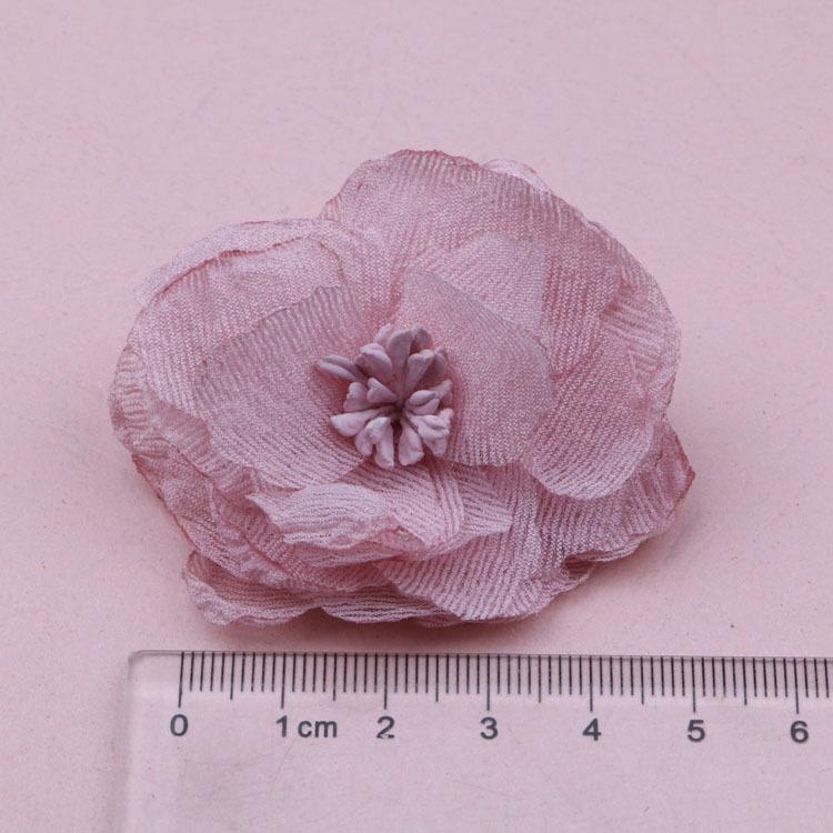 Korean Handmade Fabric Flowers DIY Pack: Hair Clips, Headbands, Shoe Decor, and Accessories