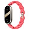 Silicone Strap for Xiaomi Mi 8 Band Chain Buckle Bracelet for Miband 8 NFC Fashion Lady Style Replacement Rubber Band Correa