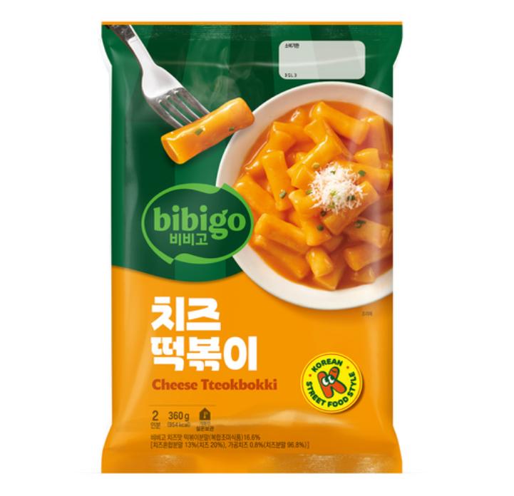 bibigo Cheese Tteokbokki 360g – Creamy Korean Cheese Rice Cake Snack
