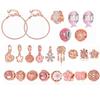 Rose Gold Christmas Bracelet & Bead Necklace DIY Kit for Kids