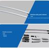 Aluminum Alloy Roof Rack Cross Bars for 2014-2018 RAV4, Screw-Locking Type