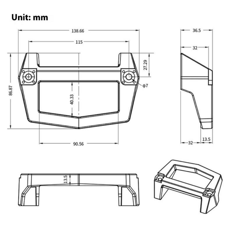 Universal Toolbox Handle With Mounting Screws For RVs Trailer Truck Roof Platform Ergonomic Design Heavy Duty Handle