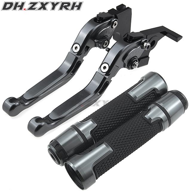 For SUZUKI GSR600 GSR 600 2006-2011 Motorcycle Accessories Extendable Folding Brake Clutch Levers Handle Grips