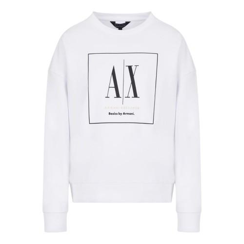 Armani Exchange Mens Crew Neck Sweatshirt