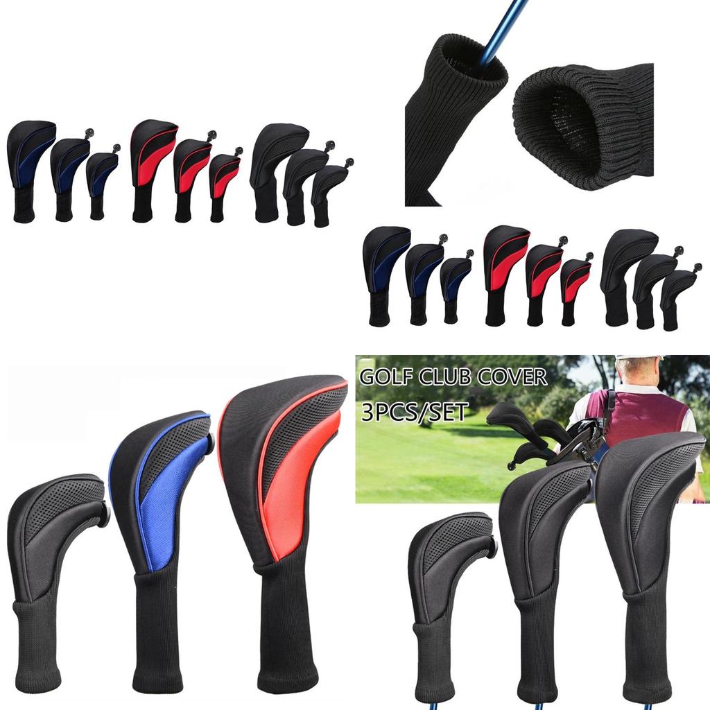 Durable And Lightweight Long Neck Golf Club Head Covers Set) For Ultimate Protection