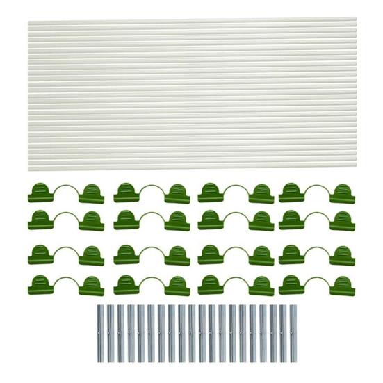 25/36/50Pcs Plant Support Piles Easy Installation Ultra-Fine Garden Stakes Rust-resistant Garden Pillars Home Garden Supplies