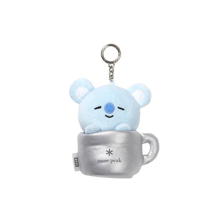 [Предзаказ] Официальный брелок BT21 x Snow Peak - Ограниченная серия  Outdoor Adventure  KOYA