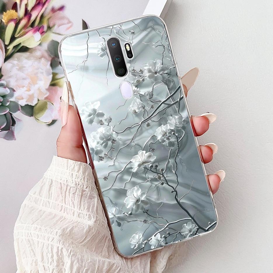 For Oppo A9 2020 Case Oppo A11x New Luxury Painted Cover Shockproof Phone Case For Oppo A5 2020 A92020 OppoA11x Soft Fundas Bags