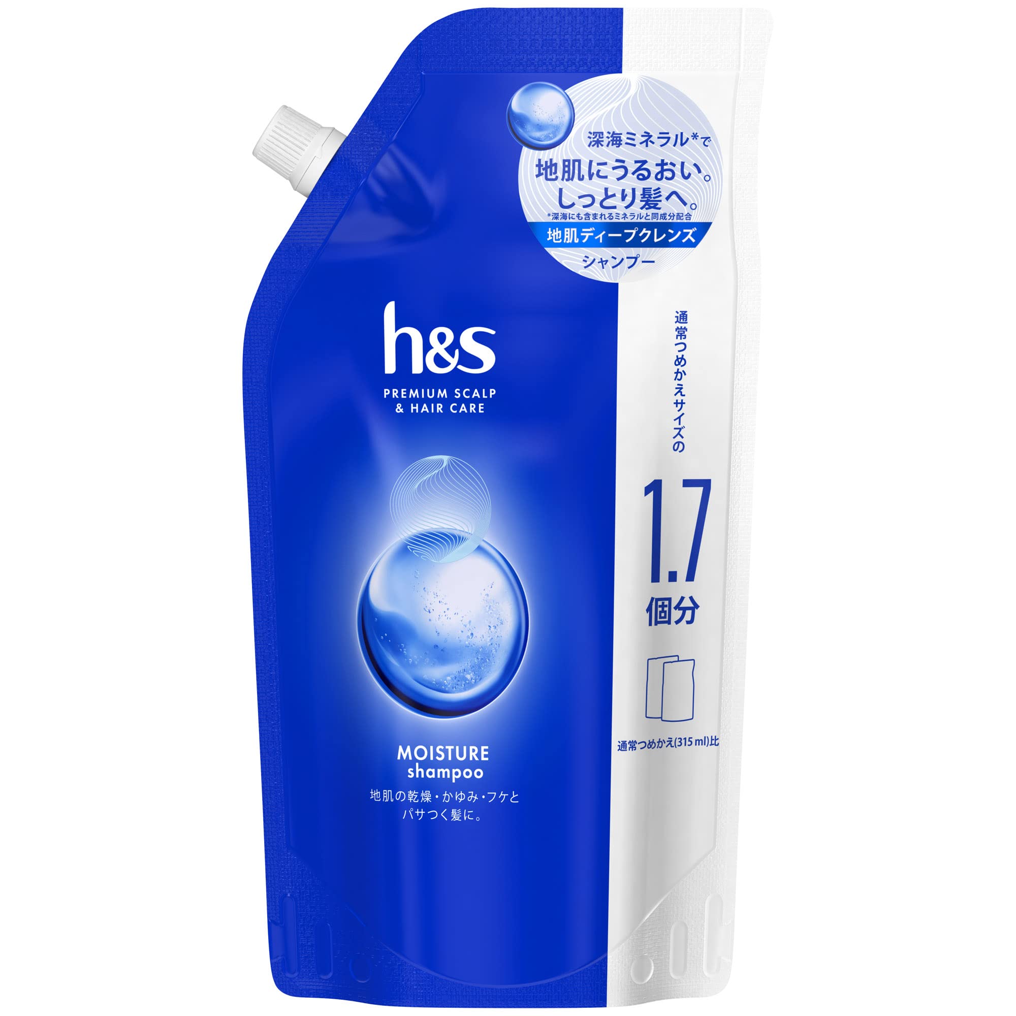 

Шампунь 550 мл Запасной блок Очень большой Увлажнение h&s H&S