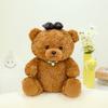 Cute Bear Bow Plush Toy Cute Cartoon Girl Child Bedroom Decoration Doll Gift