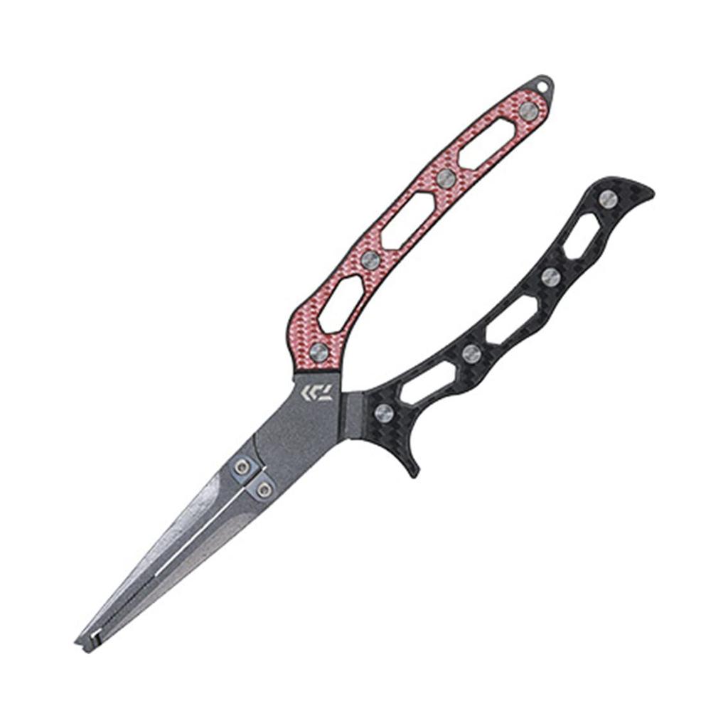 Daiwa Stainless Steel Core Pliers 220H, 220mm Long, RedBlack