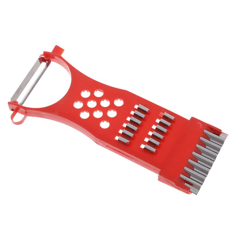 

1*Home kitchen tools vegetable fruit potato peeler parer julienne cutter slicer onesize