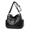 Fashionable Casual Shopping Multi-purpose Large-capacity Embroidery Thread Shoulder Bag Crossbody Bag