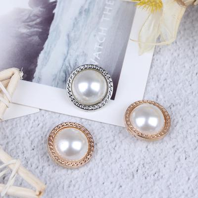 10 Knopen Met Parel Metalen Handvat, Gebruikt Om Diy Craft Decoratie Van Scrapbook Te Naaien