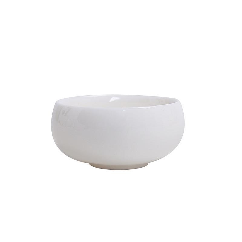 White Porcelain Tea Cup - Small Ceramic Meditation and Tasting Cup