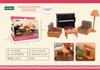 Non-Toxic Forest Animal 1/12 Dollhouse Furniture Bedroom Kitchen Bathroom Set Miniature Simulation Dolls Accessories Diy Toys Children