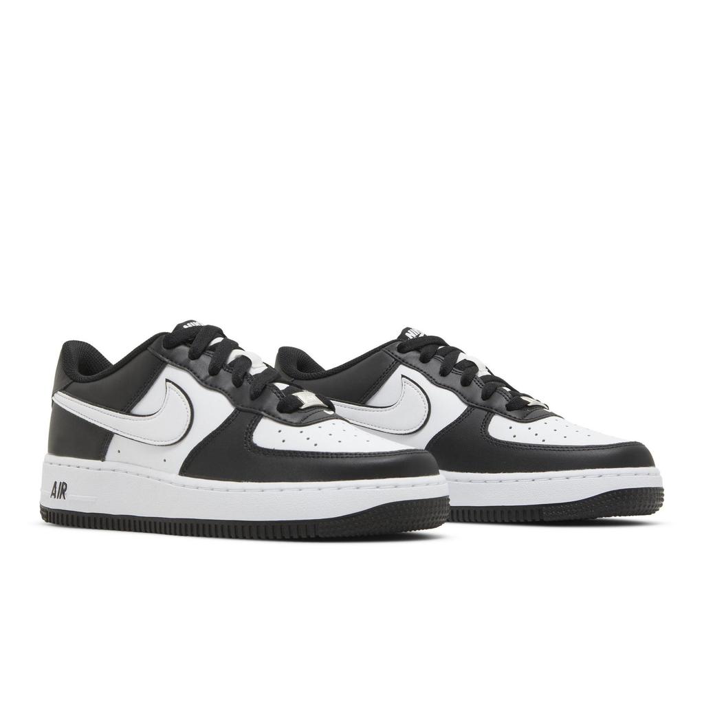 Nike Air Force 1 '07 Grade School 'Panda' (Unisex) Black / White / Black Kids' Skateboarding Shoes DV1621 001