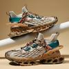 Men's Tech-Inspired Shock-Absorbing Razor Sneakers