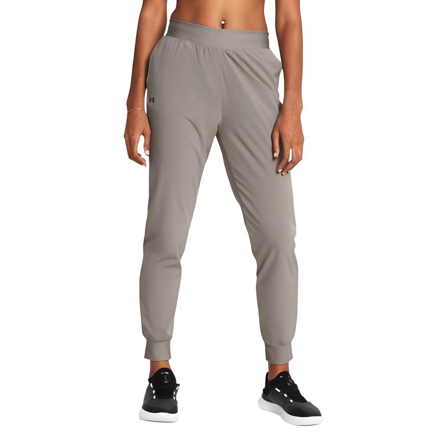 Under Armour Sport Woven Armour Casual Pants Women s Gray 1383315-294 MD