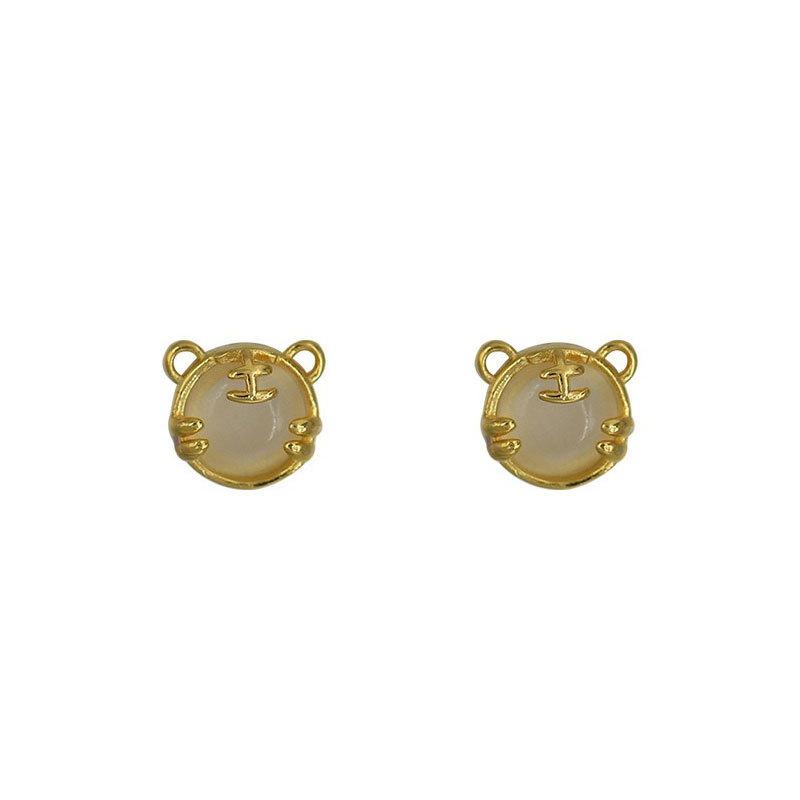 Cute Tiger Earrings New Year's Eyes Earrings