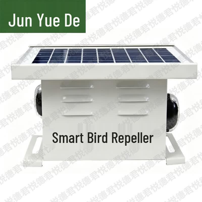 Outdoor Solar 4-in-1 Ultrasonic Voice Light Bird Repeller
