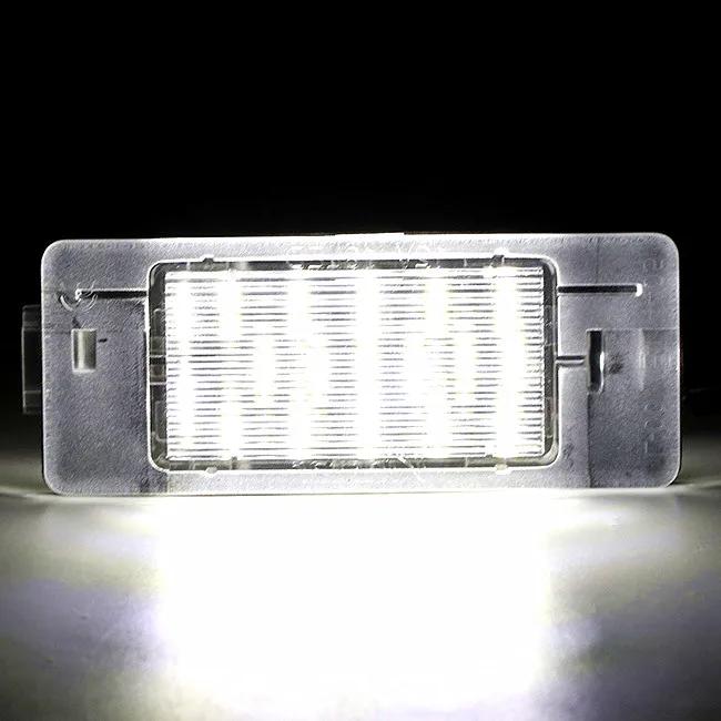 Lampă LED Canbus fără erori pentru numărul de înmatriculare alb pentru Opel Vectra C Estate 2002-2008
