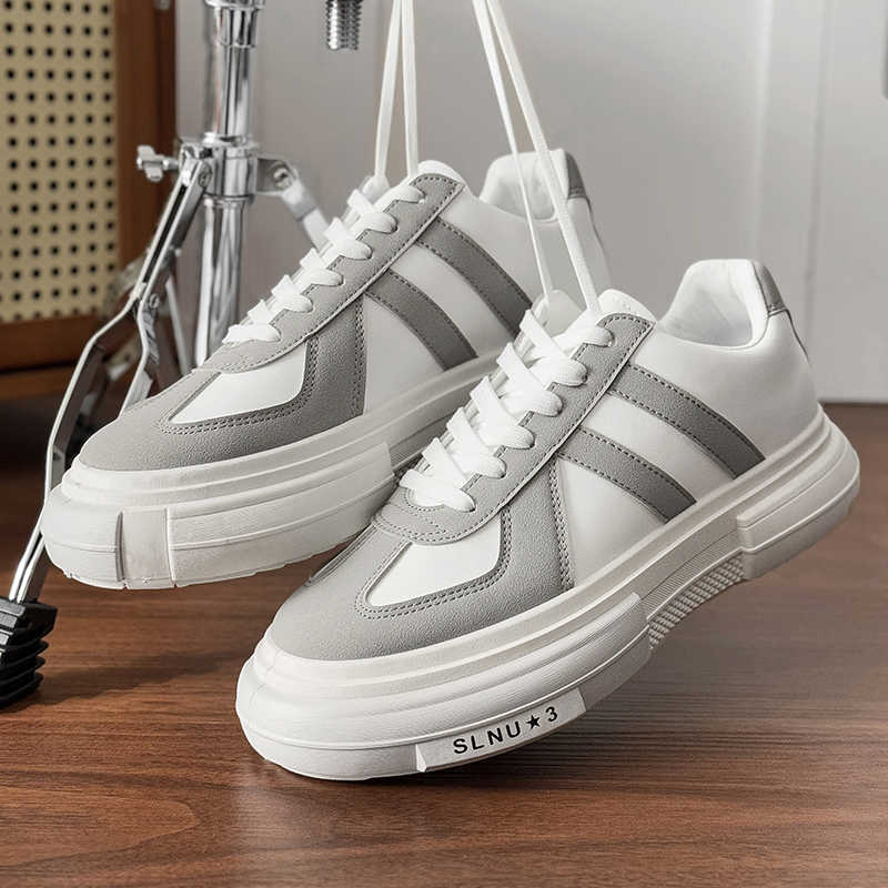 Fashion Camp Synthetic Leather Vulcanized Shoes Men Sneakers High Top Black High Boot Sports Daily Character Dropshiping New Shoses