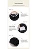 Plus Size Women's Black Gold Velvet Rhinestone A-line Slimming Dress 