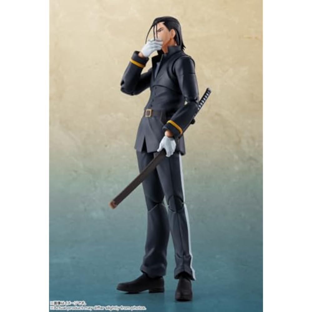 TAMASHII NATIONS S.H. Figuarts Rurouni Kenshin -Meiji Kenkaku Roman Tan- Saito Hajime Approx 165 ...