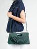 2025 Women's Trapezoidal Crossbody Bag with Tassel Design – Handmade Woven Shoulder Bag
