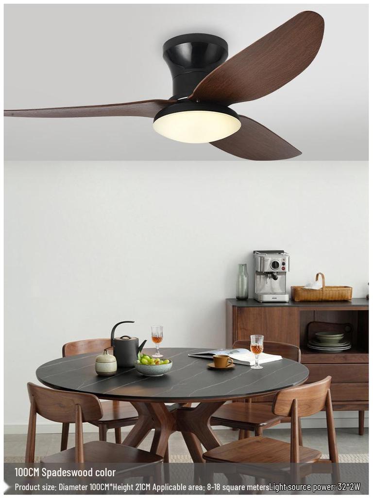 2024 Japanese-Style Fan Chandelier: Modern Lighting for Dining, Study, and Bedroom Spaces