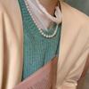 Pearl-embellished Fashion Date Look Necklace for Women