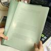 5PCS/Set L-shaped A4 File Folder Gradient Color Document Folder Test Paper Clamp  Business