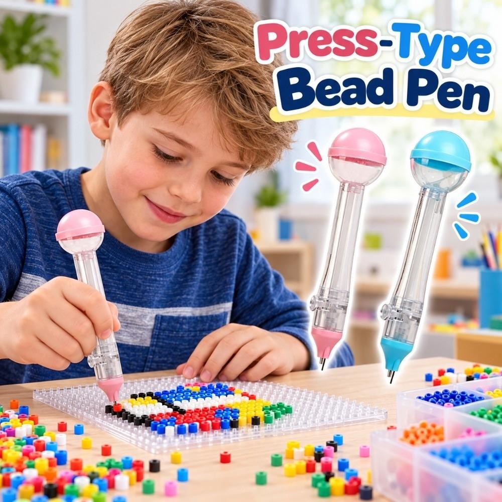 Automatic Fuse Bead Pen 2.6mm Tip Perler Bead Dispenser Bead Positioning Pen  Puzzle Making