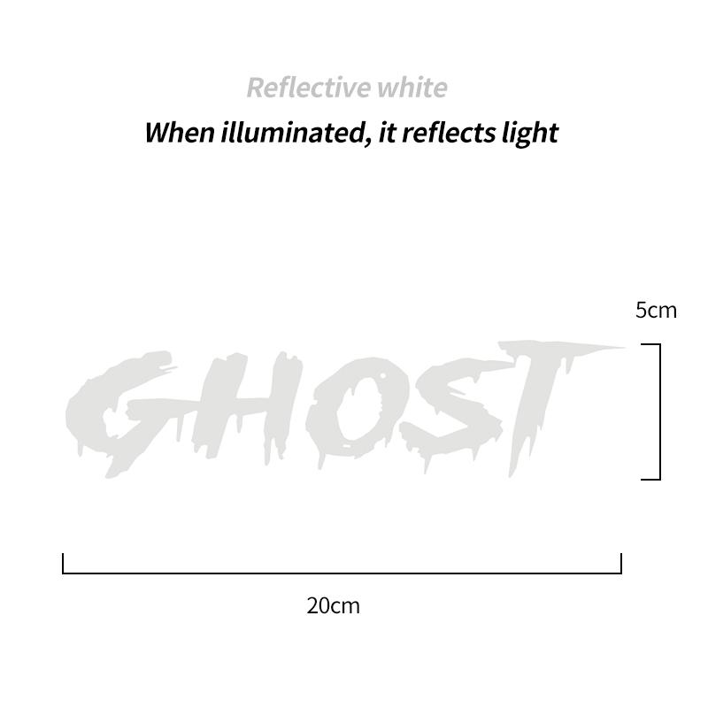 Car Stickers Car Window Side Motorcycle Stickers Ghost Classic Creative DIY Vinyl Stickers Decorative Stickers