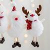 New Year Angel Doll Christmas Tree Ornaments Pendants Hanging Christmas Decoration for Home Navidad 2025 Santa Claus Xmas Gift