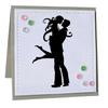 Couple Hug Metal Cutting Dies Embossing Template Stencil Scrapbooking for Card