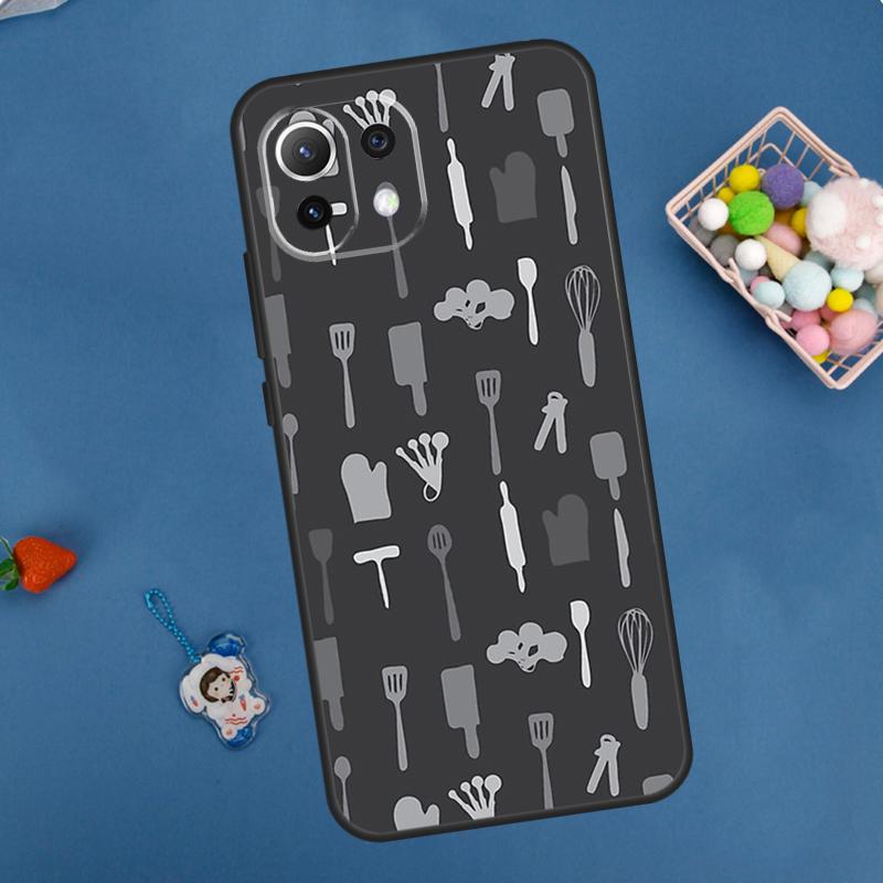 Baking Utensils Case For Xiaomi 11T 12T 13T 14T Pro 13 14 15 Ultra POCO X7 Pro X3 X5 X6 M6 F5 F6 Pro Cover