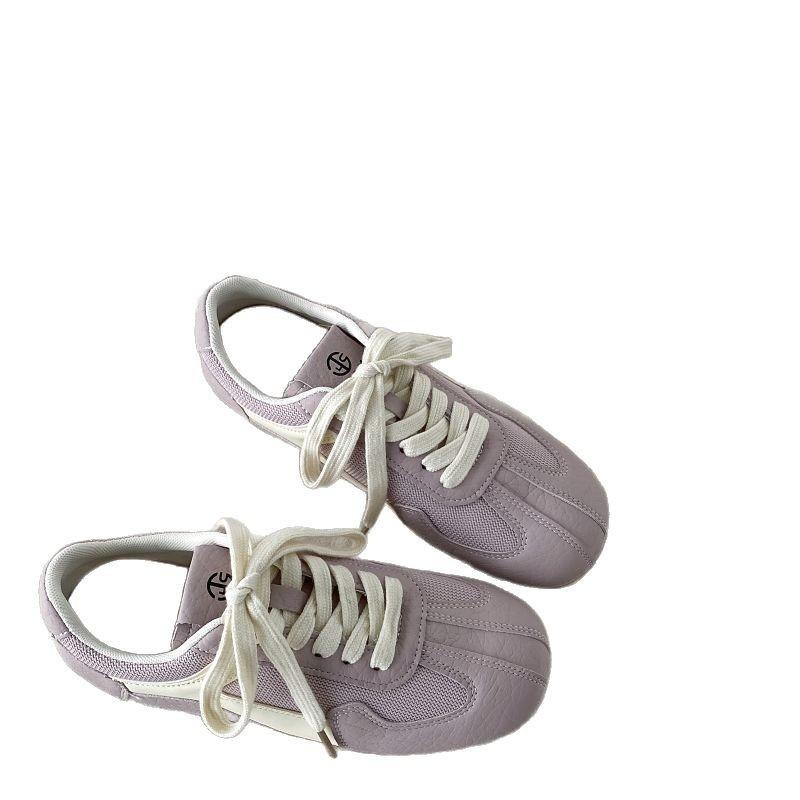 Flat spring new shoes color matching versatile fashion casual sports casual shoes early spring